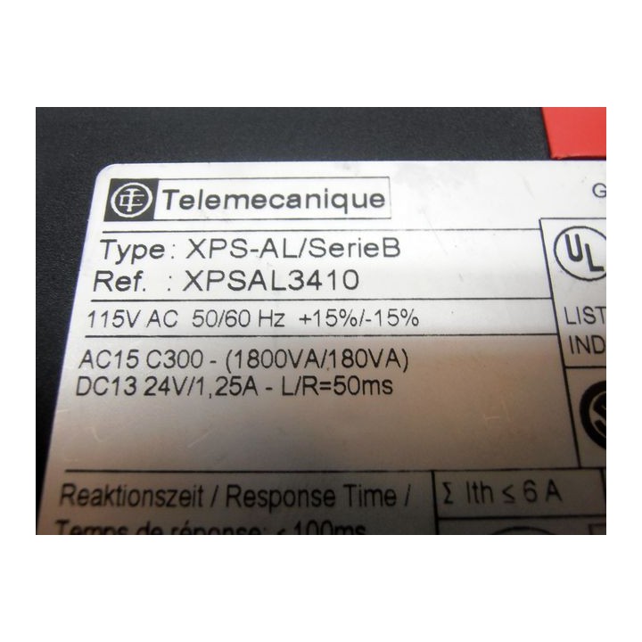 Relè di sicurezza Télémécanique Preventa XPSAL3410 115V