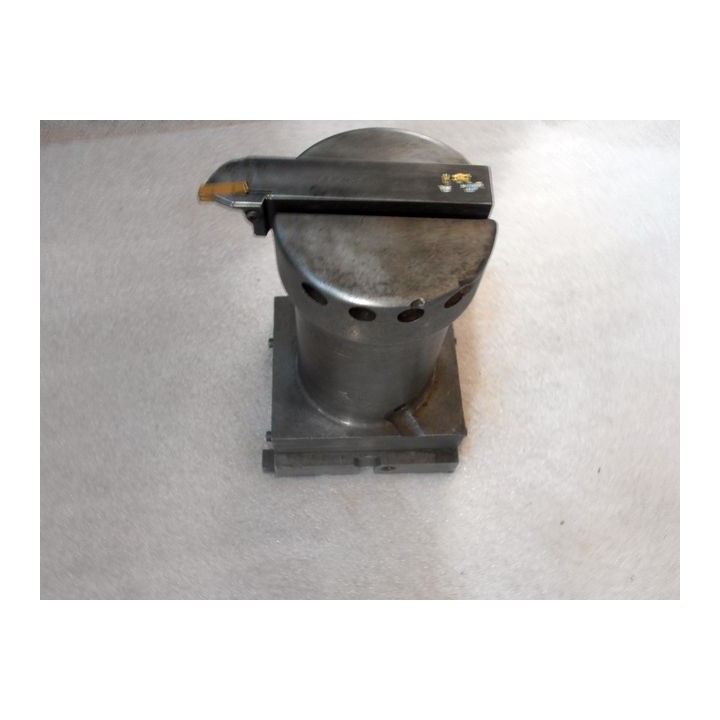 Porte-outils pour tour BERTHIEZ modèle TFM coulant 180 x 180 mm, préhension par vis