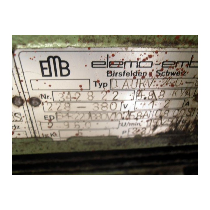 Elemo emb Generator for Voumard grinding machine