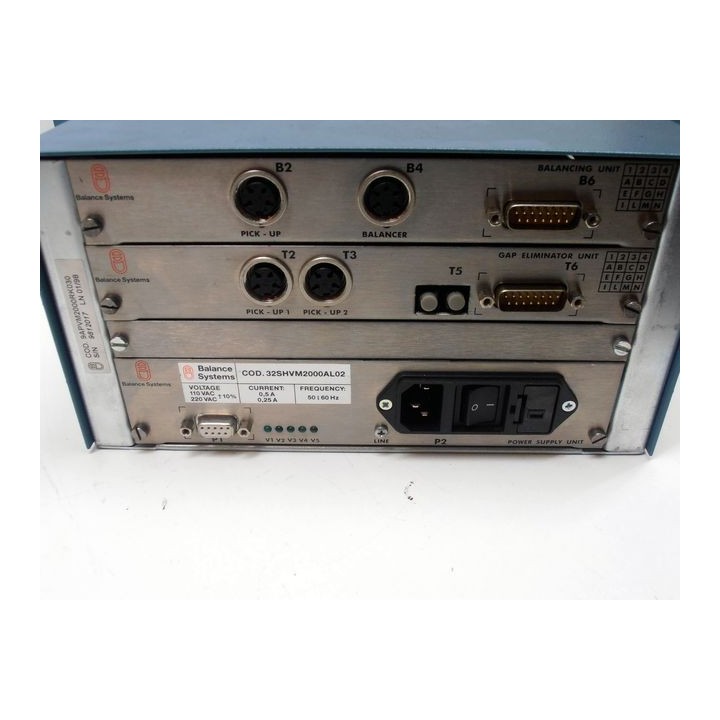 Electronic unit for automatic wheel balancing VM23 