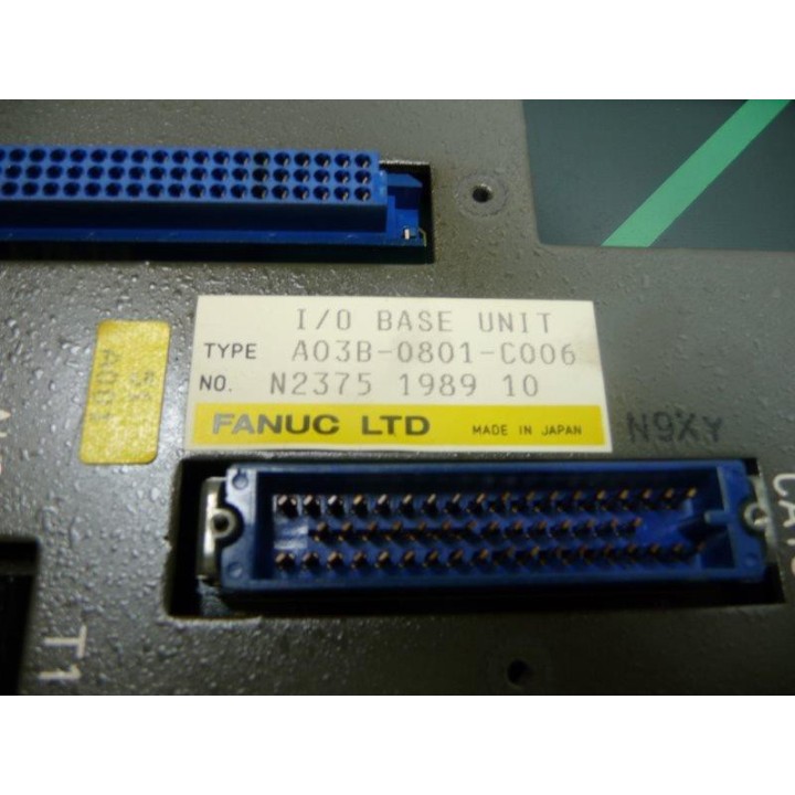 Fanuc A03B 0801 C006 I/O base unit