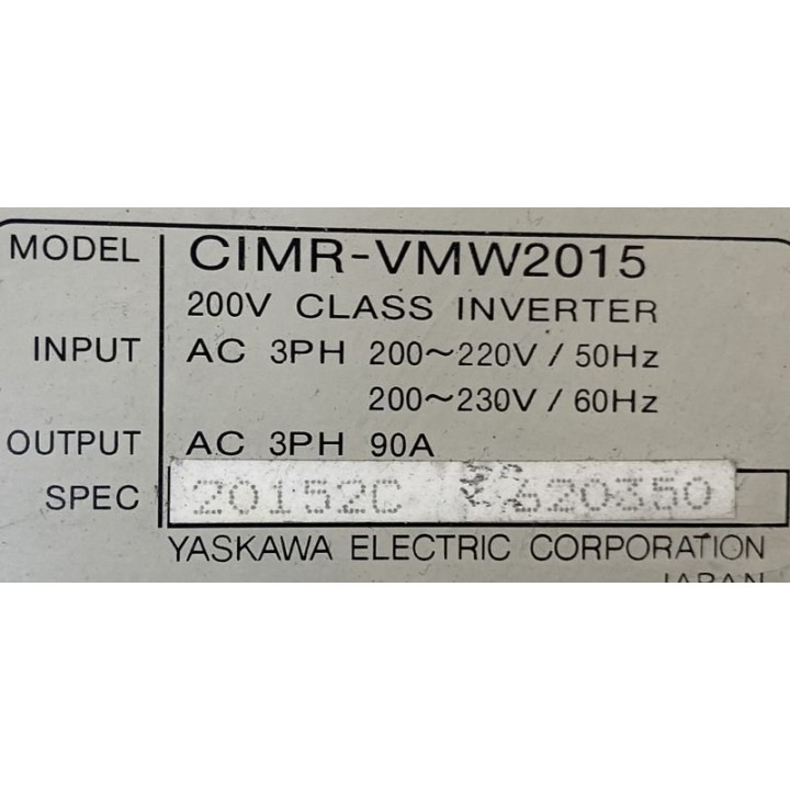 YASKAWA CIMR-VMW2015