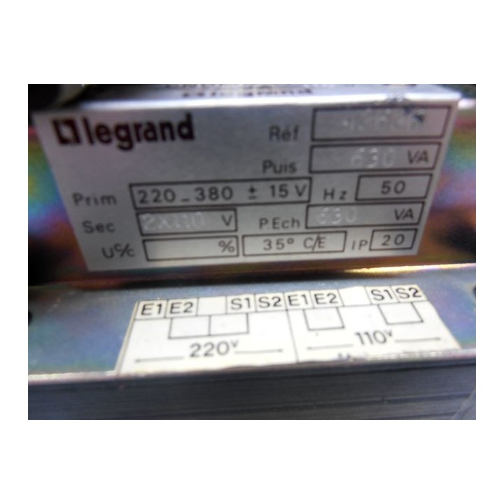 Transformador Legrand 42626 PRIM 220/380