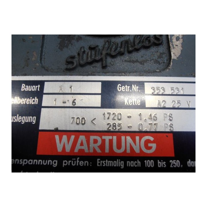 PIV servo drive for Pfauter P400