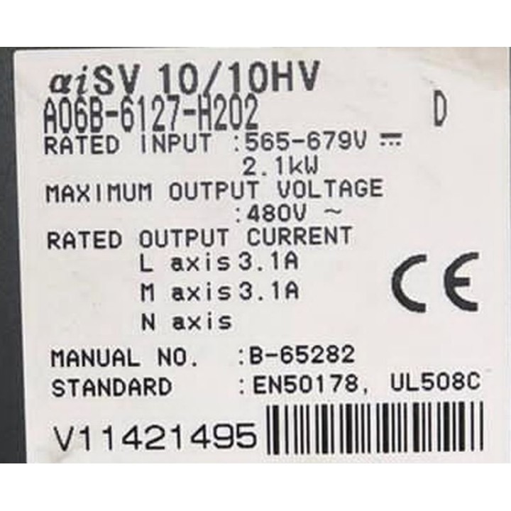 fanuc A06B-6127-H202