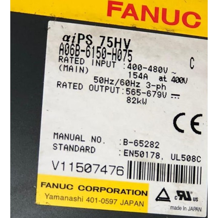 fanuc A06B-6150-H075