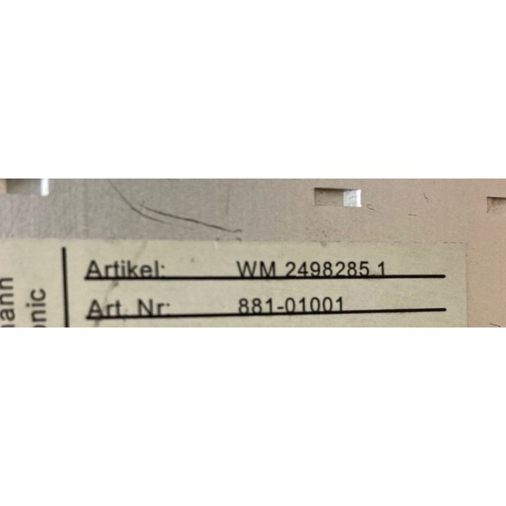 WIEDEMANN ELECTRONIC WM 2498285.1