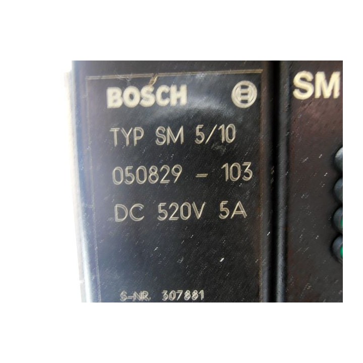 Unidad BOSCH SM 5/10 050809 - 103