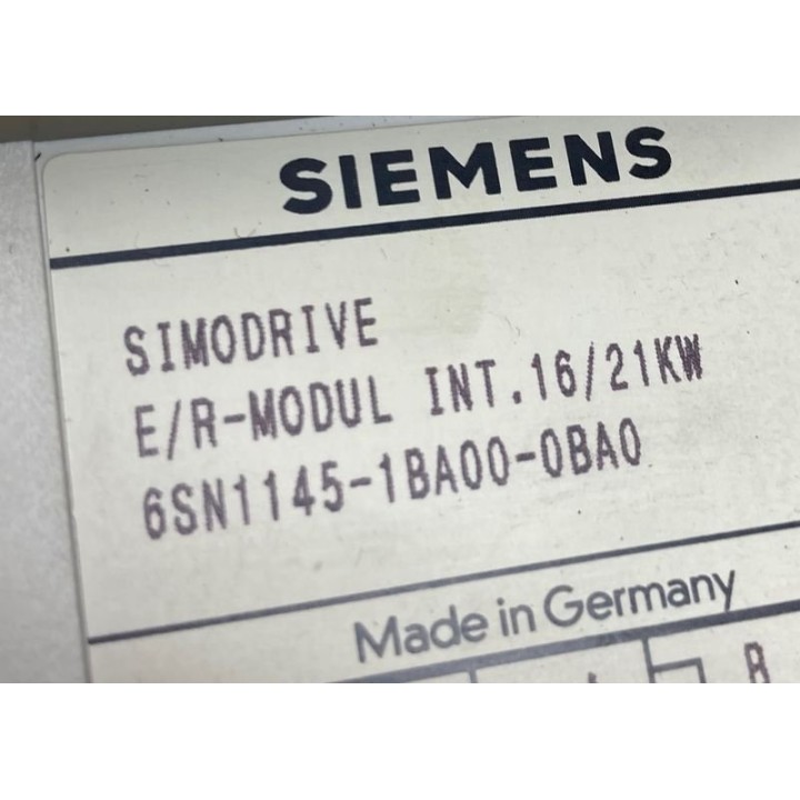 Stromversorgung SIEMENS 16/21kW 6SN1145-1BA00-0BA0
