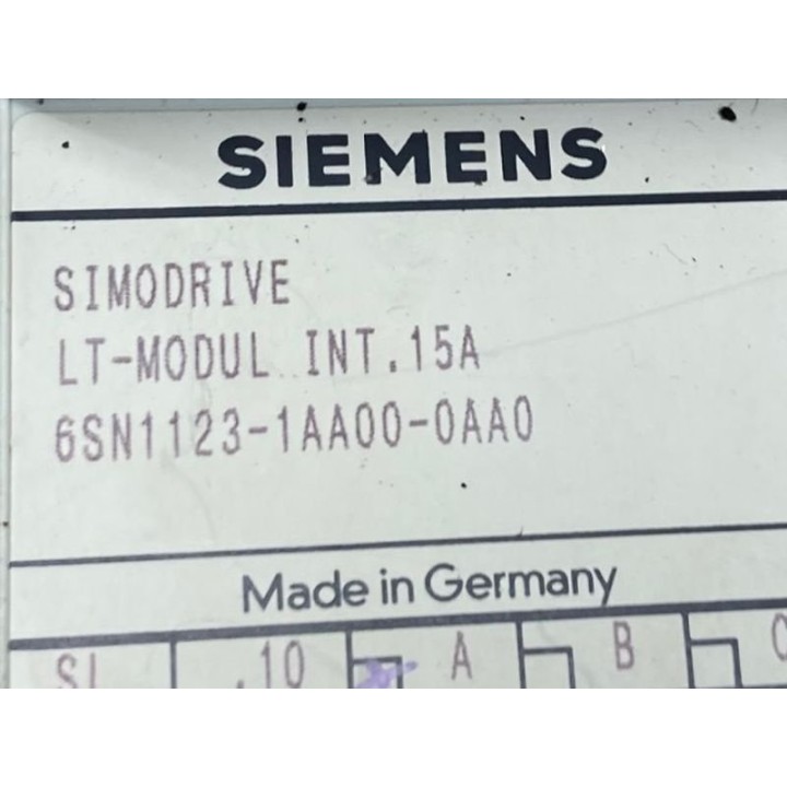 SIEMENS 6SN1123-1AA00-0AA0
