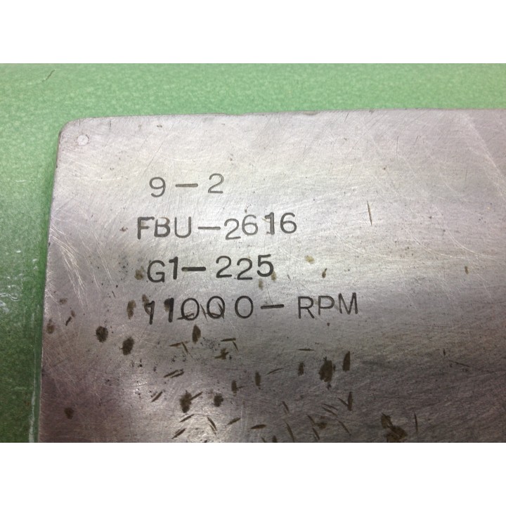 Spindle for internal grinding machine Voumard