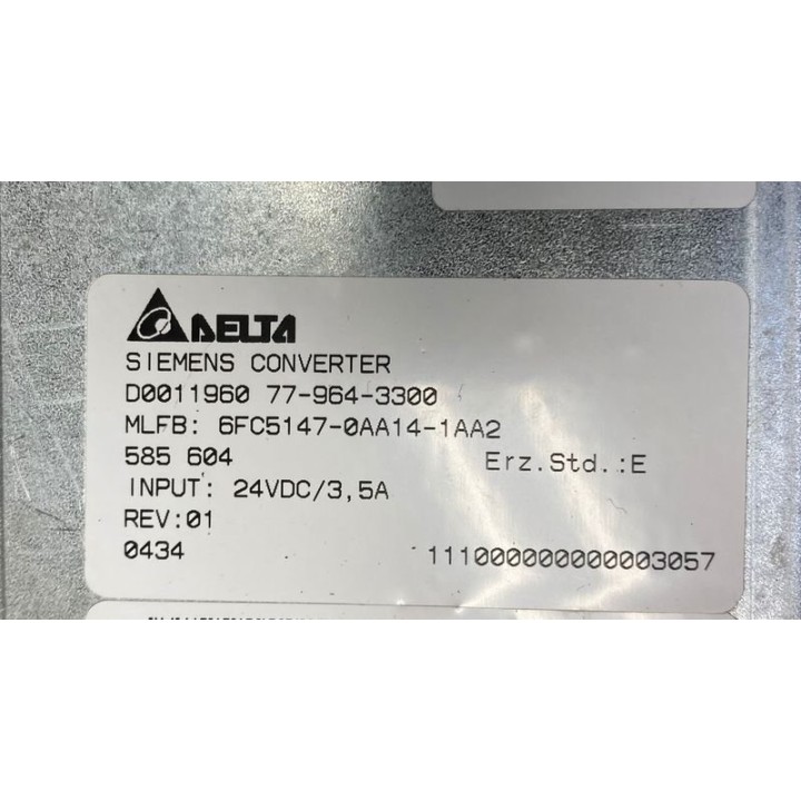 SIEMENS 77-964-3300 power supply