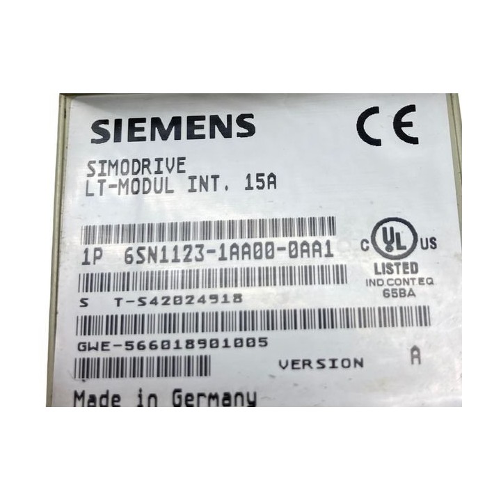 Variateur axe 15A SIEMENS 6SN1123-1AA00-0AA1