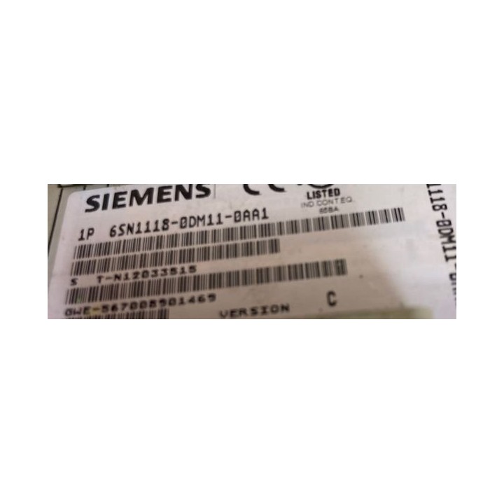 SIEMENS-Steuerplatine 6SN1118-0DM11-0AA1