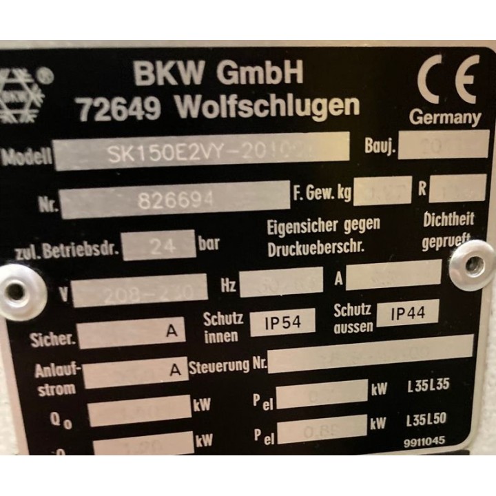 Climatisation BKW SK150E2VY-20100