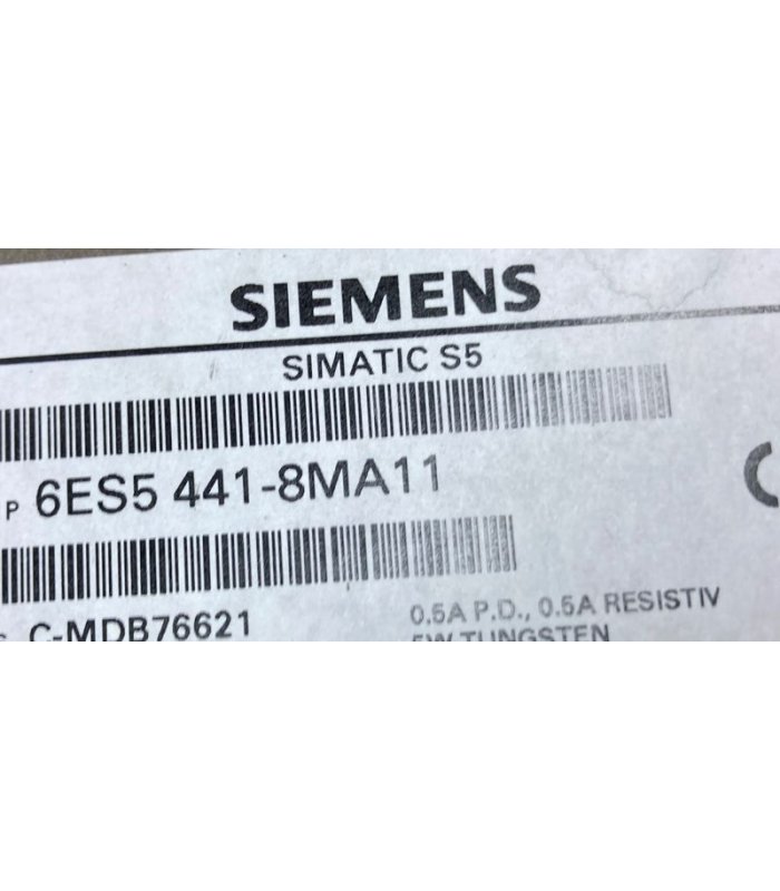 Module De Sortie Numérique Siemens Simatic S5 6ES5441-8MA11 - Édition 03, Occasion