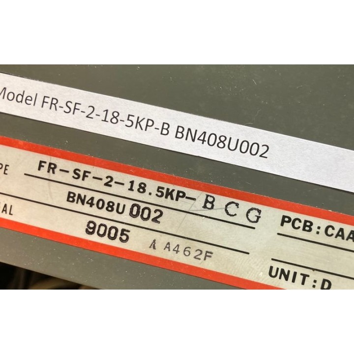 MITSUBISHI FR-SF-2-18,5KP-BCG