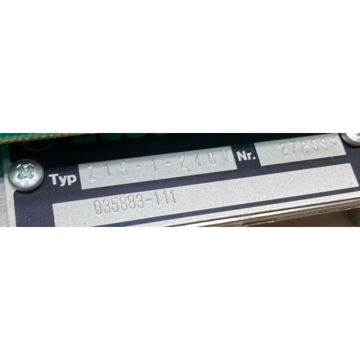 BOSCH Z15-1-240V servo drive