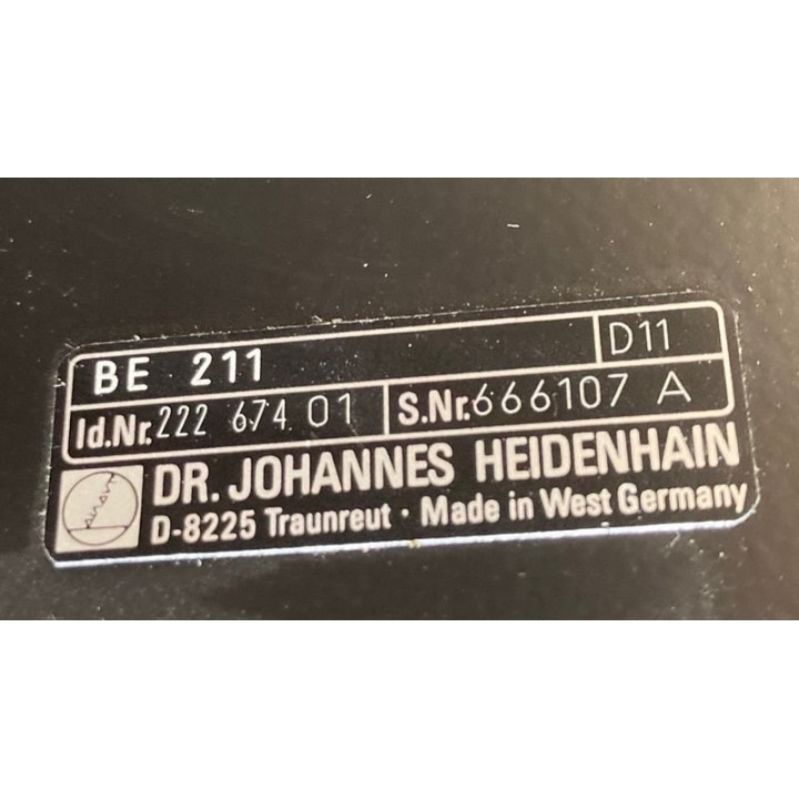 Bloc écran HEIDENHAIN BE 211 HEIDENHAIN BE211