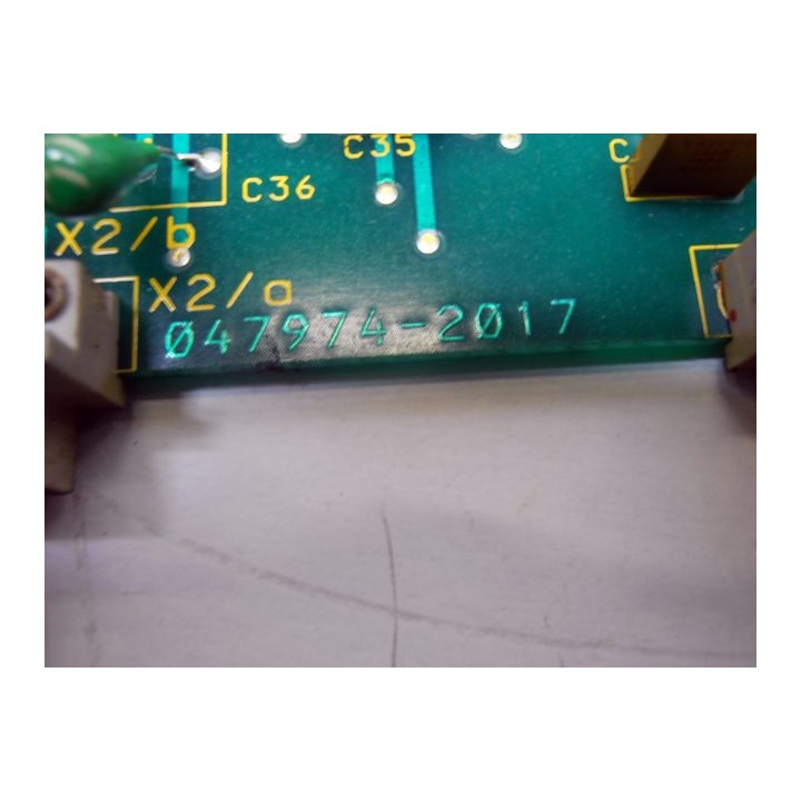 Carte Bosch AG/NC 047974-2017 pour rack Bosch GG