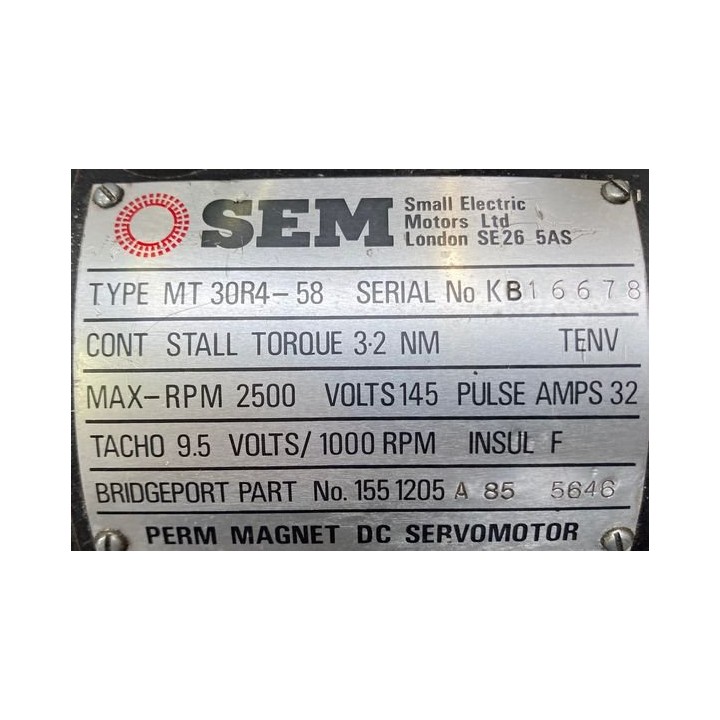 Moteur SEM MT 30R4-58 SEM MT30R4-58