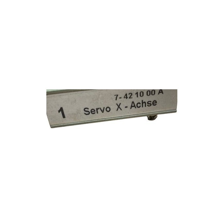 Carte SERVO X - ACHSE 7-42 10 00 A