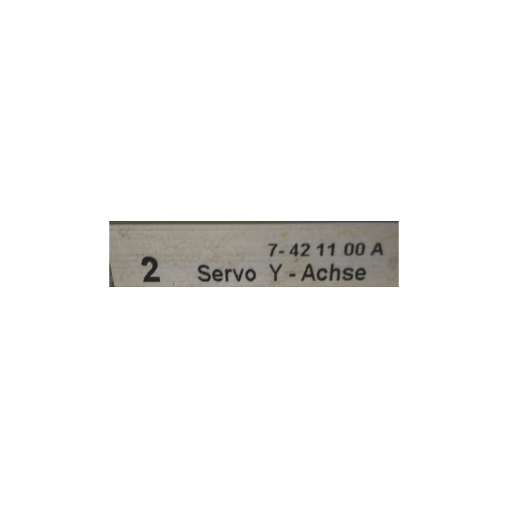 Carte SERVO Y - Achse 7-42 11 00 A