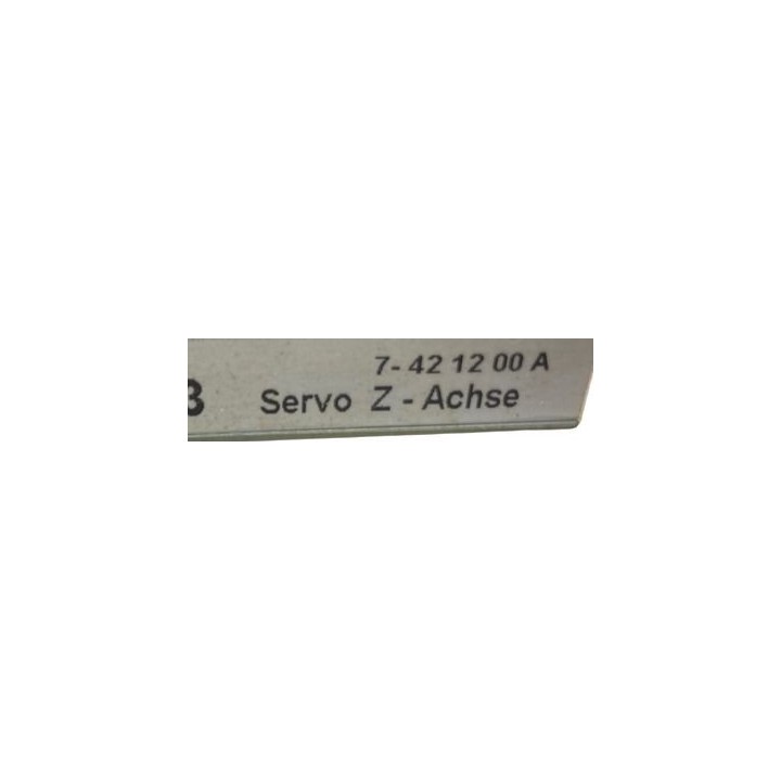 Carte SERVO Z - Achse 7-42 12 00 A