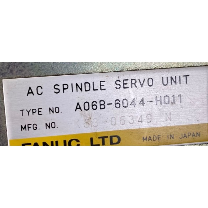 azionamento mandrino fanuc A06B-6044-H011