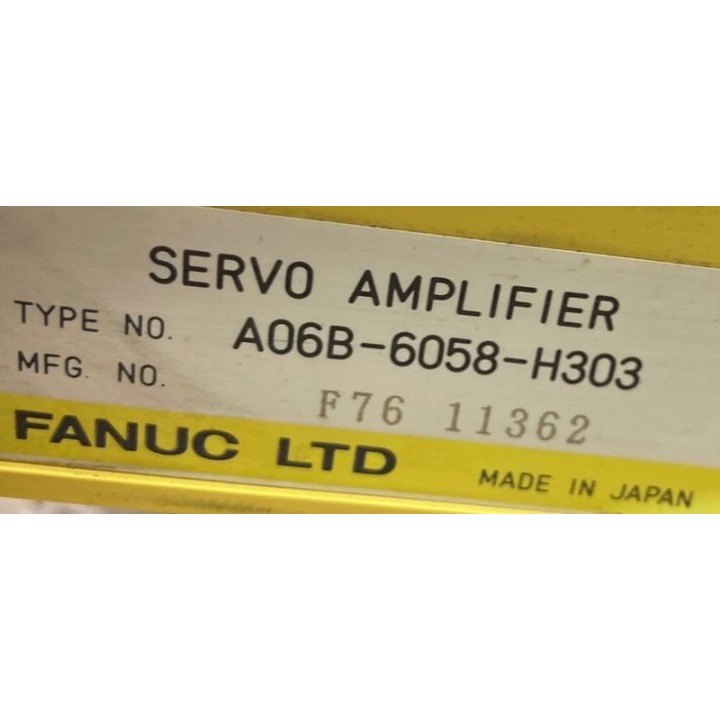 Variateur FANUC A06B-6058-H303