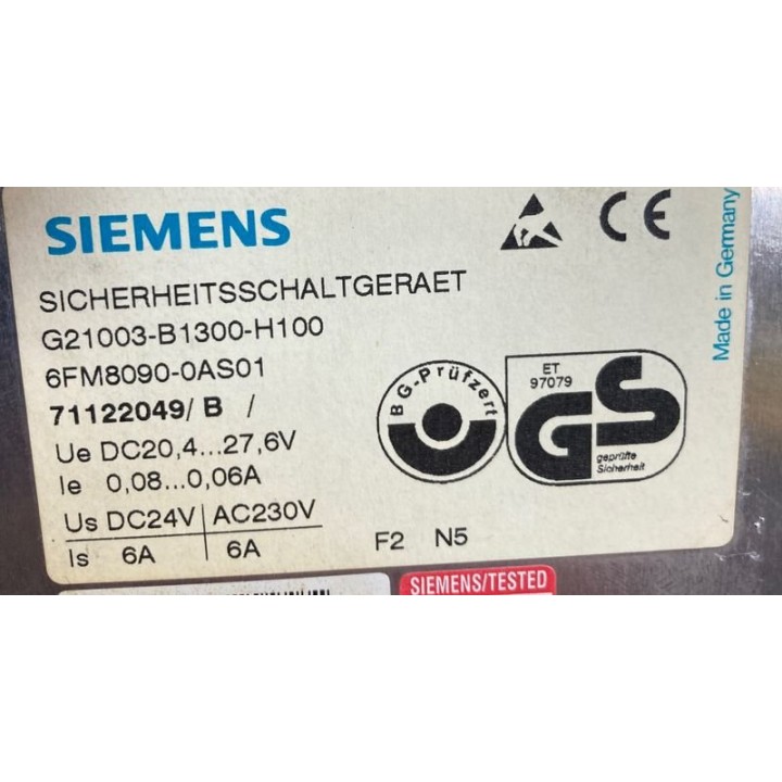 Module SIEMENS 6FM8090-0AS01