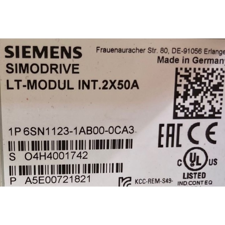 siemens 6SN1123-1AB00-0CA3