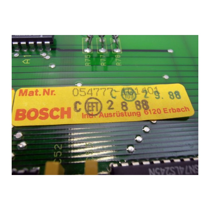 Carte Bosch NC SPS 054777-101401 for Bosch NC rack