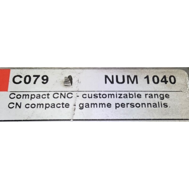 NUM 1040 COMPACT CNC