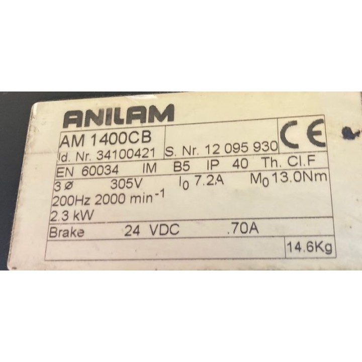 Moteur ANILAM AM 1400CB