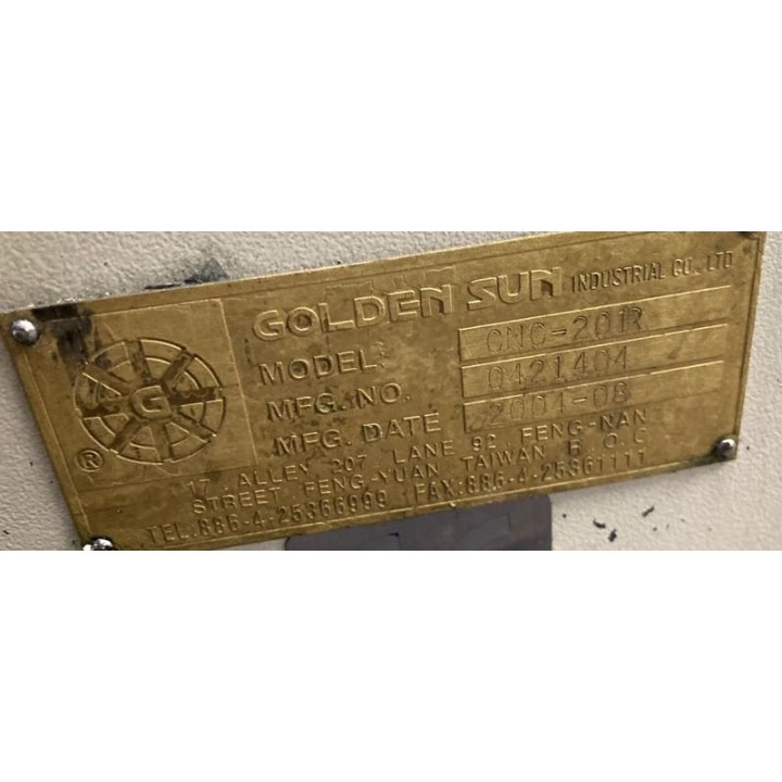 GOLDEN SUN CNC-201R rotary table