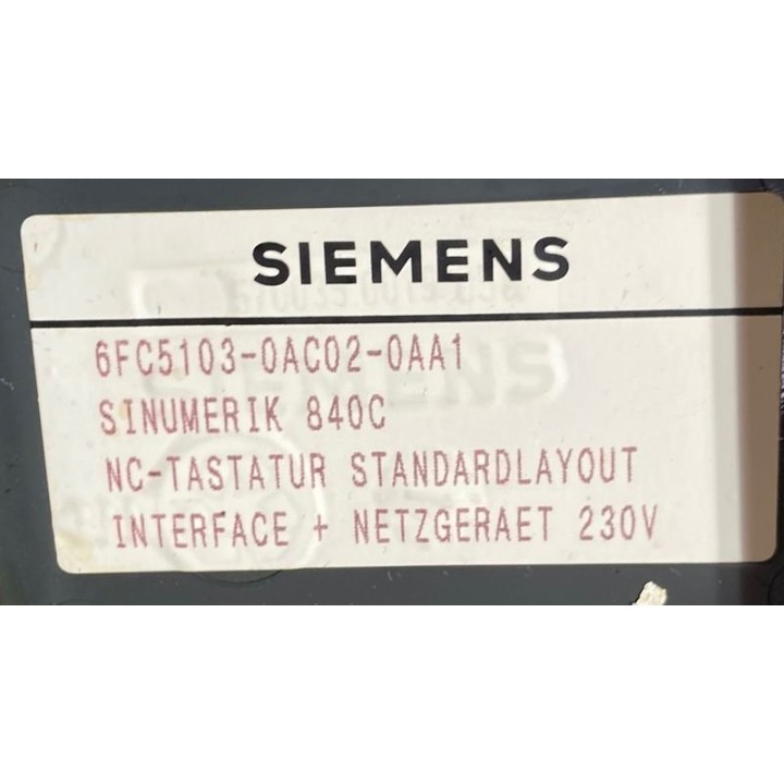 Interfaccia Siemens 6FC5103-0AC02-0AA1