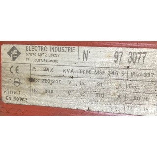 Transfo 220/240V 200V 35KVA