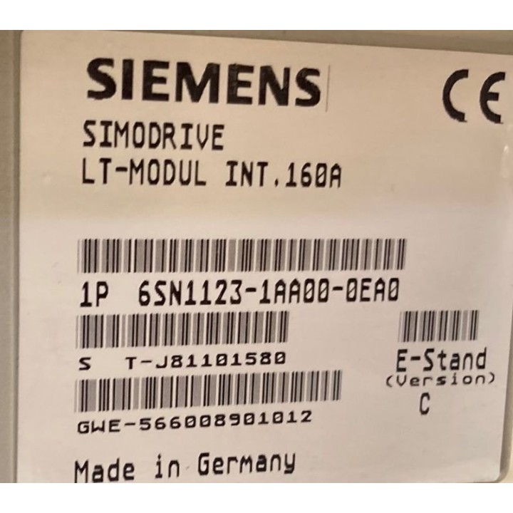 azionamento siemens 6SN1123-1AA00-0EA0