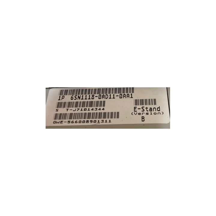 siemens-Antrieb 6SN1118-0AD11-0AA1