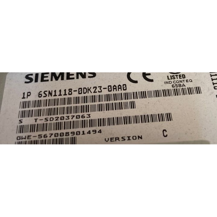 6SN1118-0DK23-0AA0