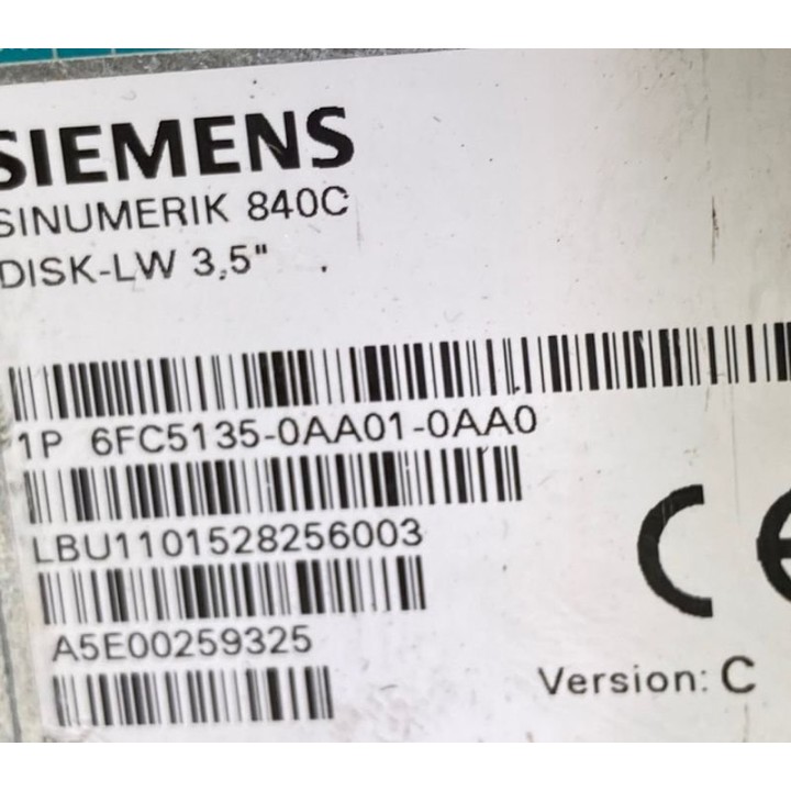 Lecteur de disquette SIEMENS 840C SIEMENS 6FC5135-0AA01-0AA0
