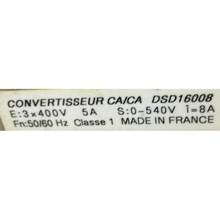 PARVEX DSD16008 Convertidor AC/AC