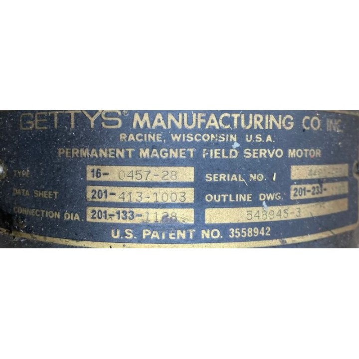 Motor Gettys 16-0457-28