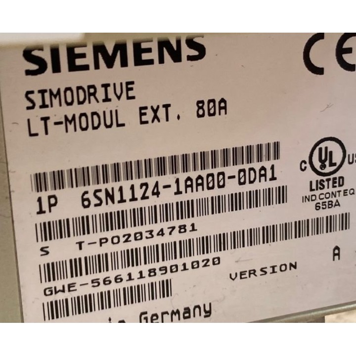 Variateur 80A SIEMENS 6SN1124-1AA00-0DA1