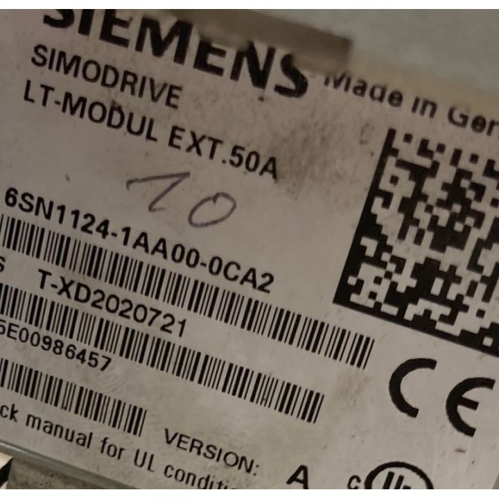 Variateur 50A SIEMENS 6SN1124-1AA00-0CA2