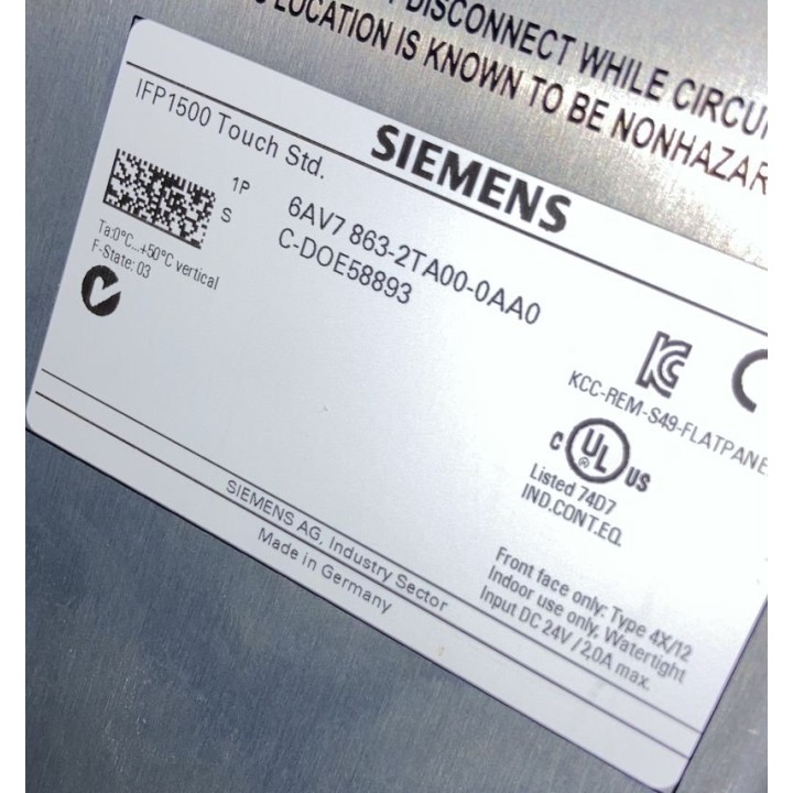 SIEMENS 6AV7863-2TA00-0AA0