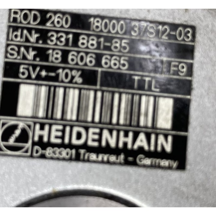 HEIDENHAIN ROD 260 18000 37S12-3