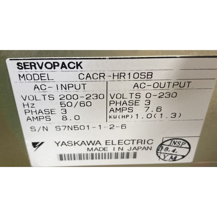 Variateur YASKAWA CACR-HR10SB