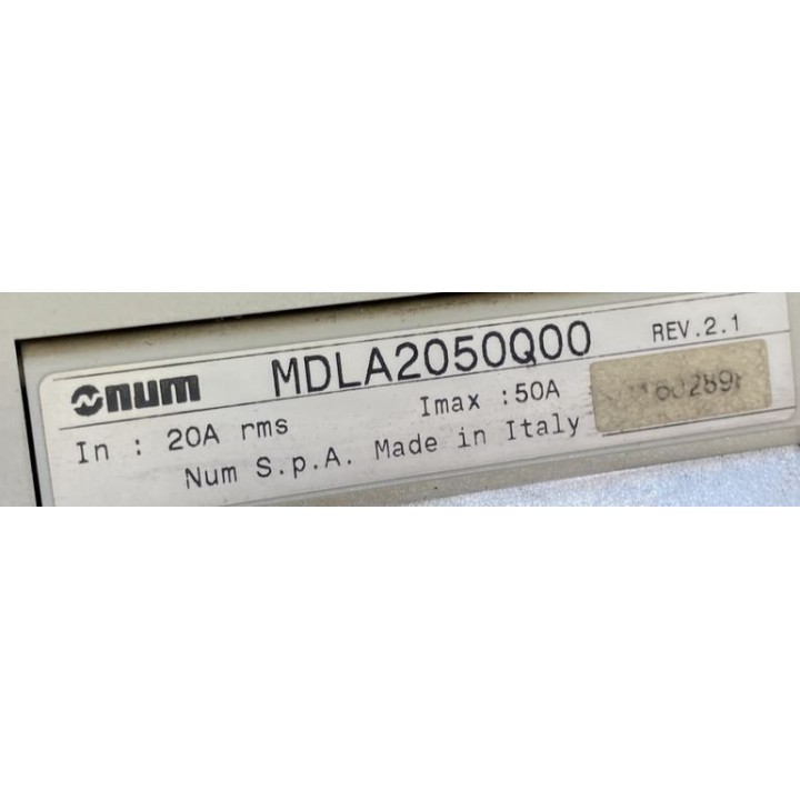 Variateur NUM MDLA2050Q00